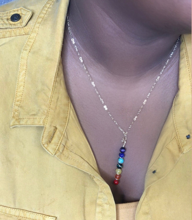 Gold Chain Chakra Necklace